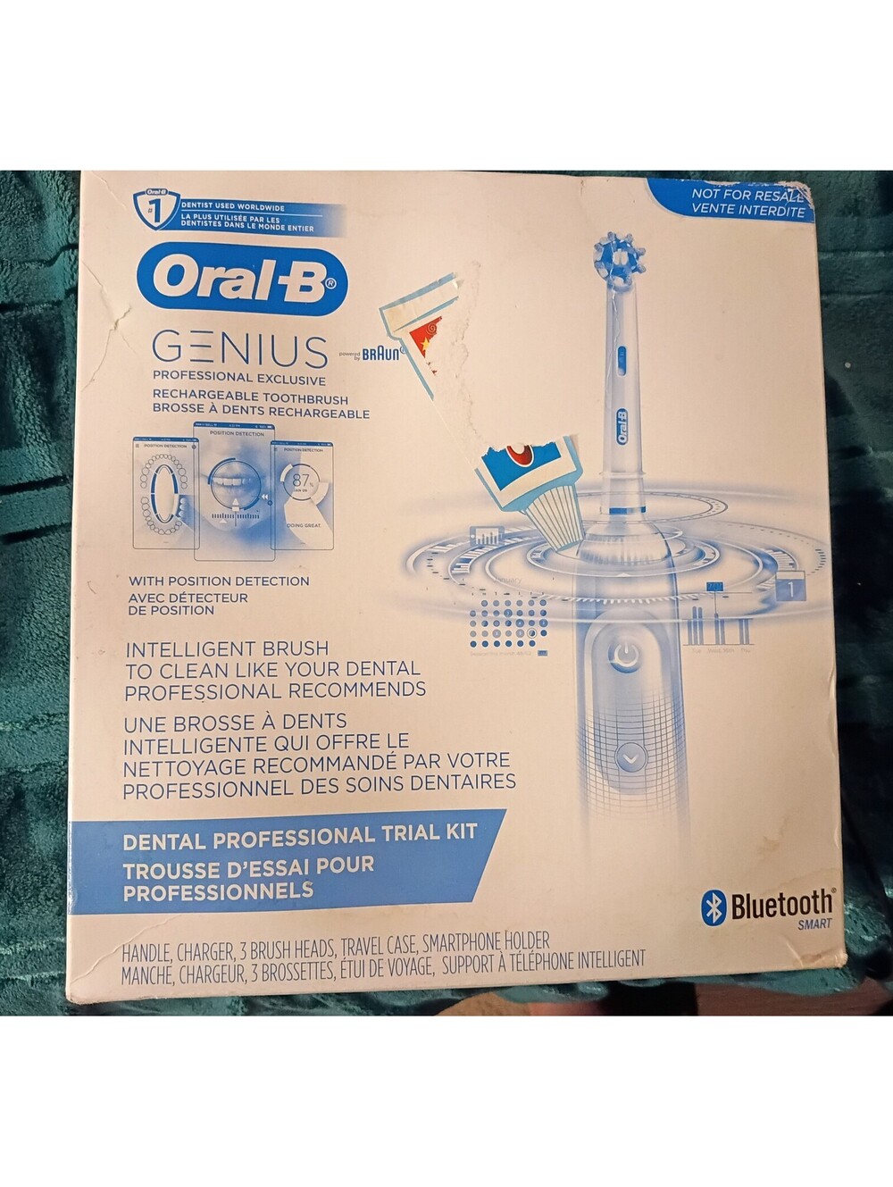 Oral-B Genius Professional Exclusive Electric Toothbrush Kit - Brand New Sealed